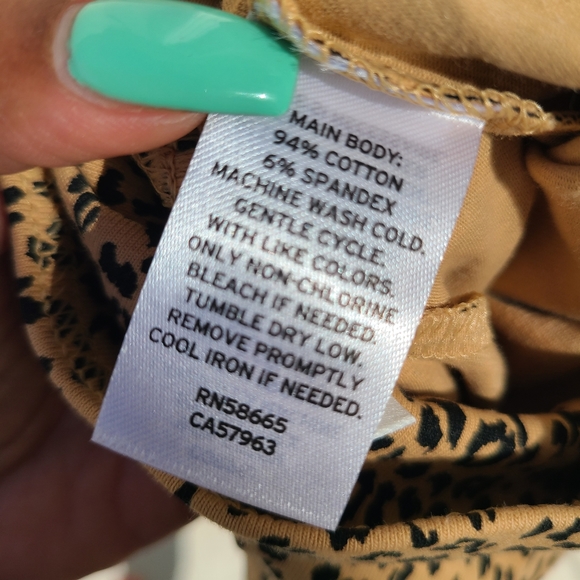 Animal print Shorts Nordstrom Xsmall Cute - Picture 3 of 6